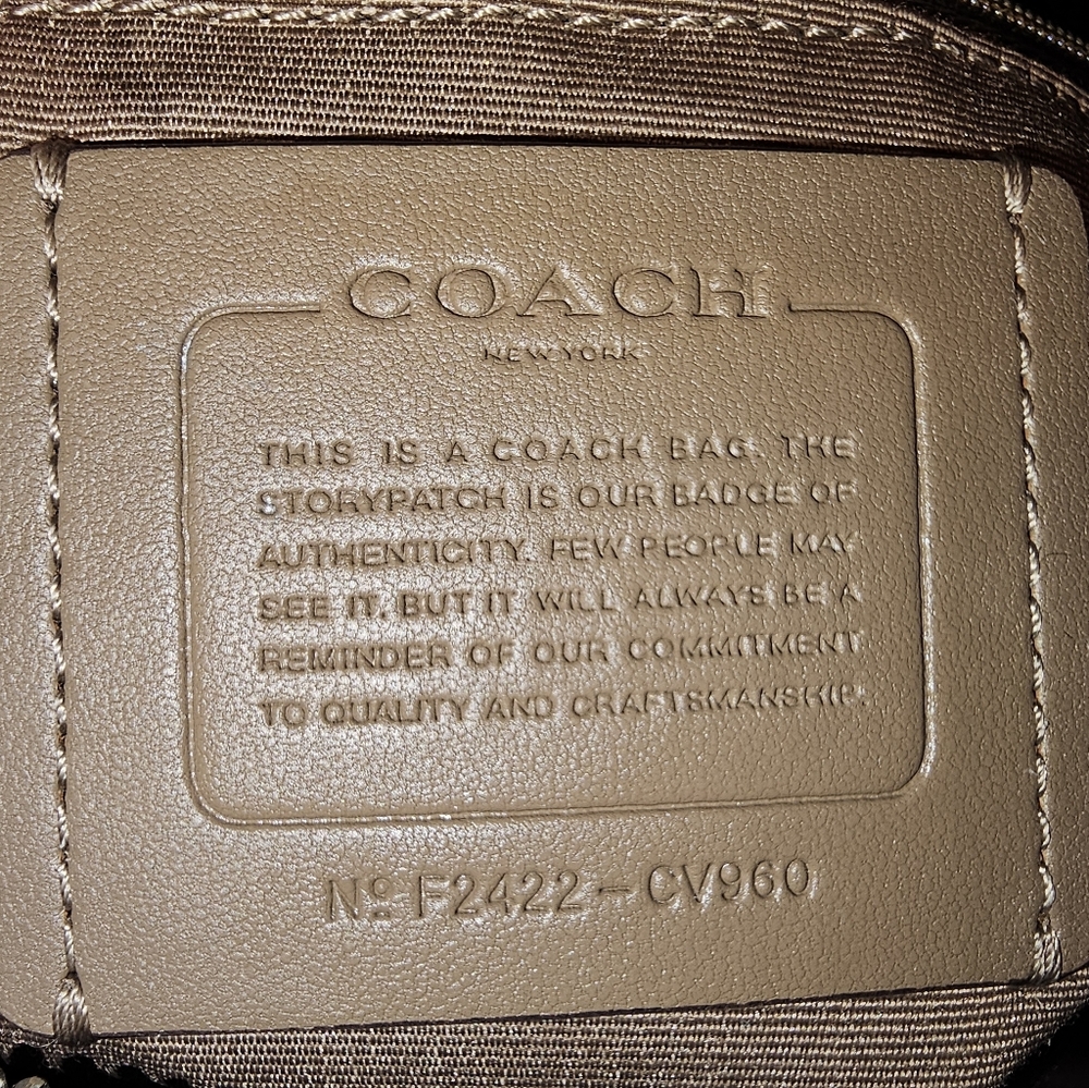Coach Rowan Brown Leather Handbag (Large) - Picture 10 of 16